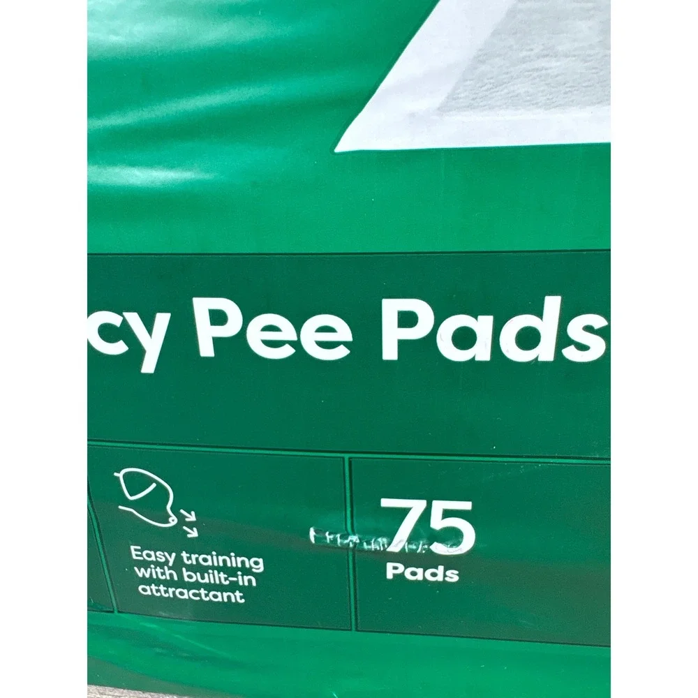 Earth Rated Max Absorbency Pee Pads Green Tea Scent Large 22x23 75 Count Pack